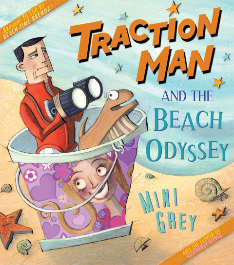 Cover image for book Traction Man and the Beach Odyssey