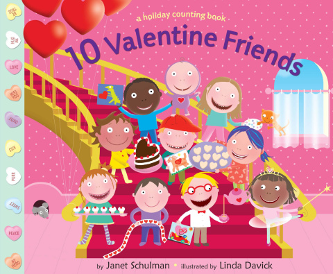 Cover image for book 10 Valentine Friends