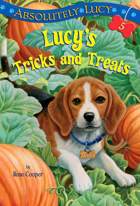 Cover image for book Absolutely Lucy #5: Lucy's Tricks and Treats
