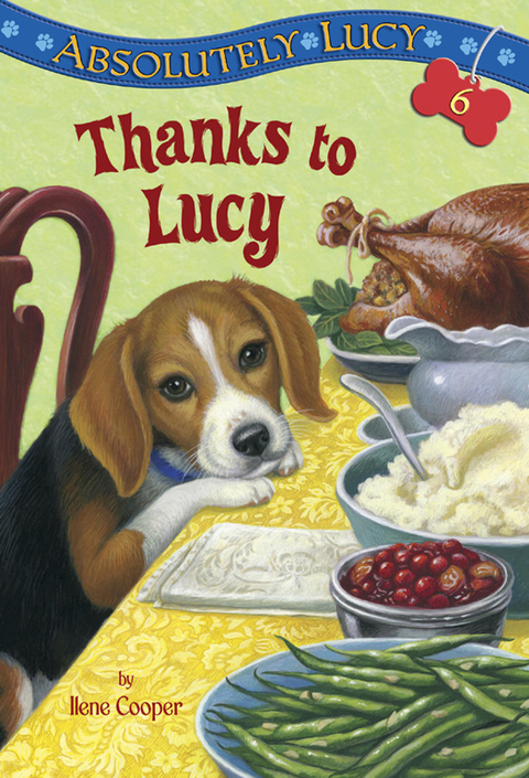 Cover image for book Absolutely Lucy #6: Thanks to Lucy