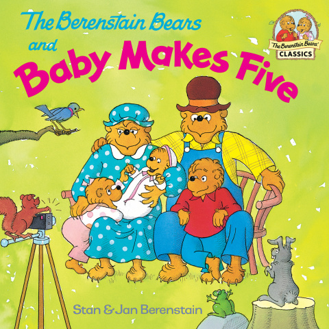 Cover image for book The Berenstain Bears and Baby Makes Five