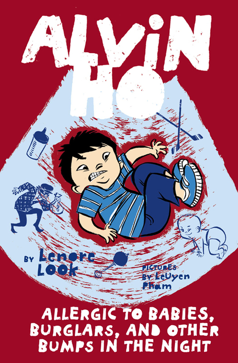 Cover image for book Alvin Ho: Allergic to Babies, Burglars, and Other Bumps in the Night