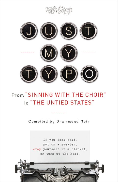 Cover image for book Just My Typo