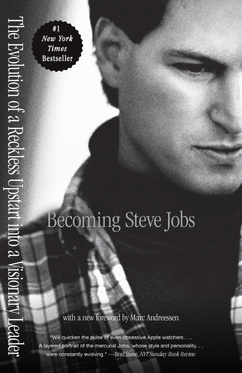 Cover image for book Becoming Steve Jobs