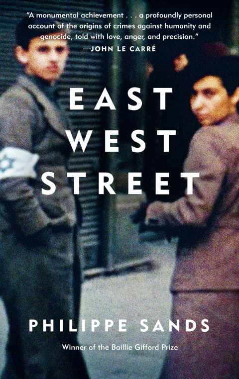 Cover image for book East West Street