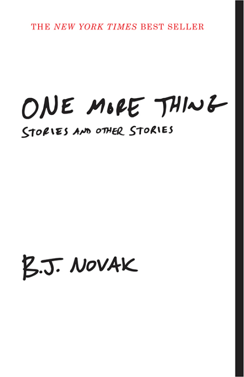 Cover image for book One More Thing