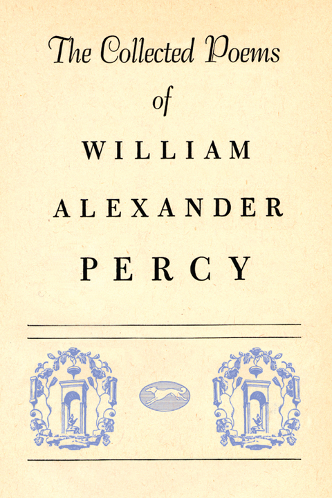 Cover image for book Collected Poems of William Alexander Percy