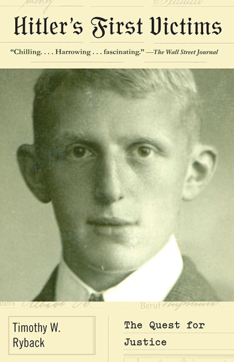 Cover image for book Hitler's First Victims