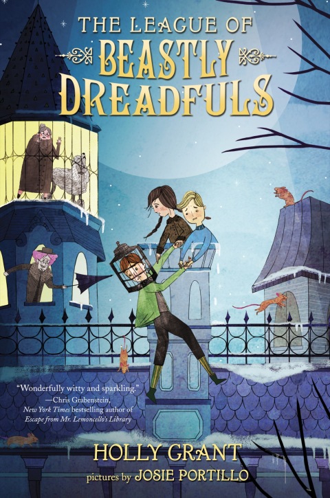 Cover image for book The League of Beastly Dreadfuls Book 1