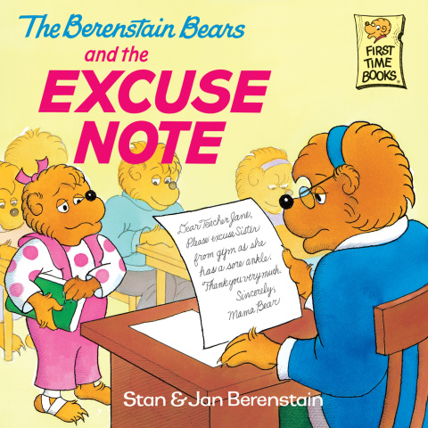 Cover image for book The Berenstain Bears and the Excuse Note