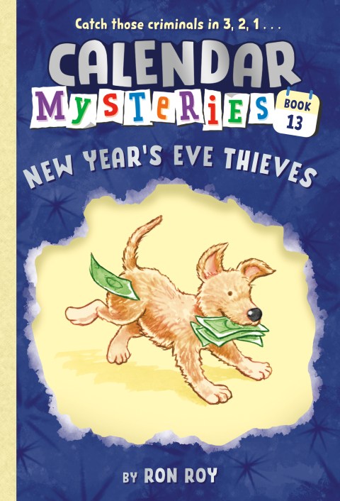 Cover image for book Calendar Mysteries #13: New Year's Eve Thieves