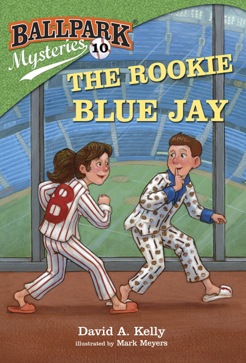 Cover image for book Ballpark Mysteries #10: The Rookie Blue Jay