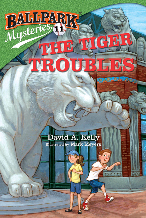 Cover image for book Ballpark Mysteries #11: The Tiger Troubles