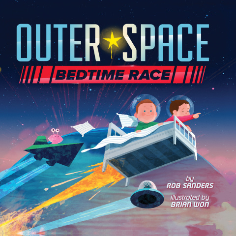 Cover image for book Outer Space Bedtime Race