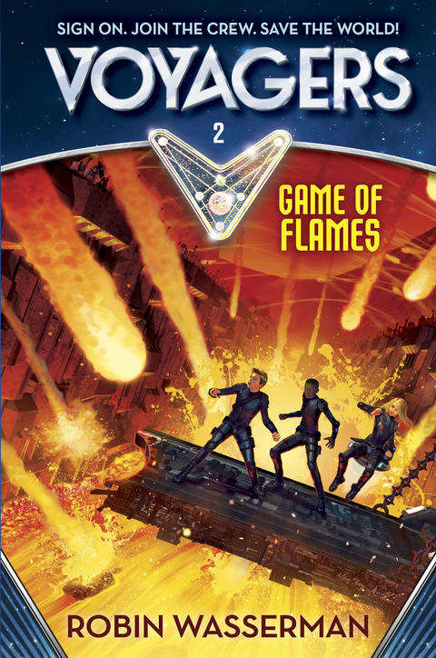Cover image for book Voyagers: Game of Flames (Book 2)