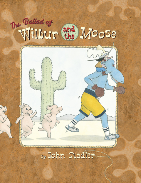 Cover image for book The Ballad of Wilbur and the Moose