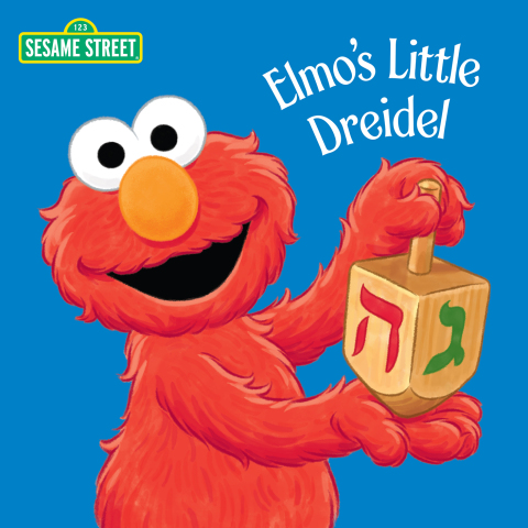 Cover image for book Elmo's Little Dreidel (Sesame Street)