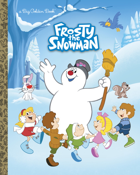 Cover image for book Frosty the Snowman Big Golden Book (Frosty the Snowman)