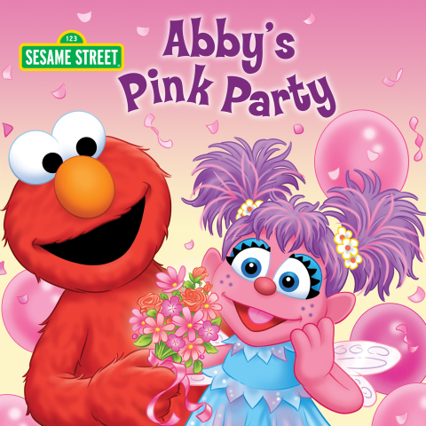 Cover image for book Abby's Pink Party (Sesame Street)