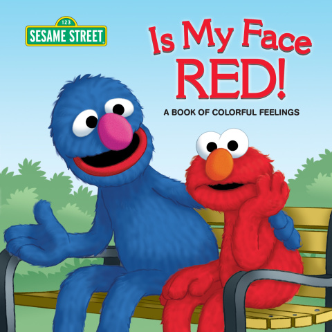 Cover image for book Is My Face Red! (Sesame Street)