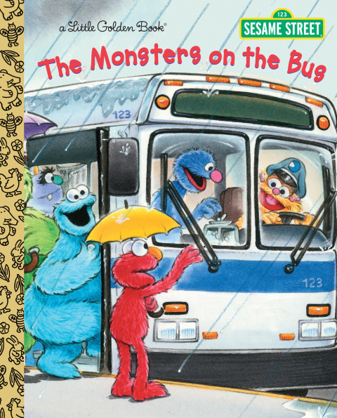 Cover image for book The Monsters on the Bus (Sesame Street)