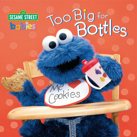 Cover image for book Too Big for Bottles (Sesame Street)