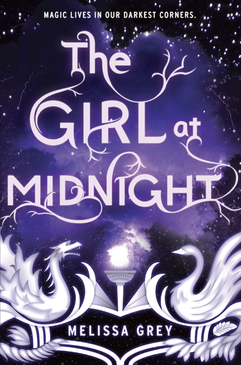 Cover image for book The Girl at Midnight