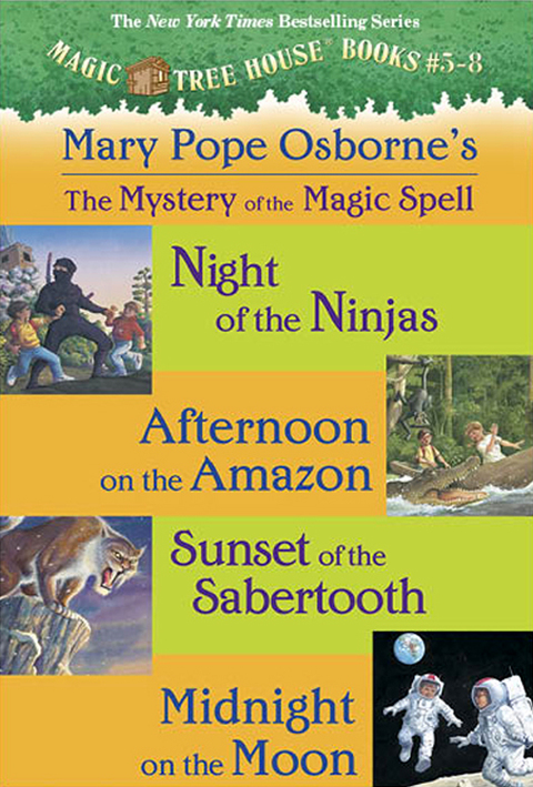 Cover image for book Magic Tree House Books 5-8 Ebook Collection