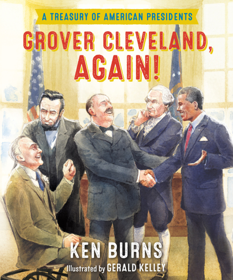 Cover image for book Grover Cleveland, Again!