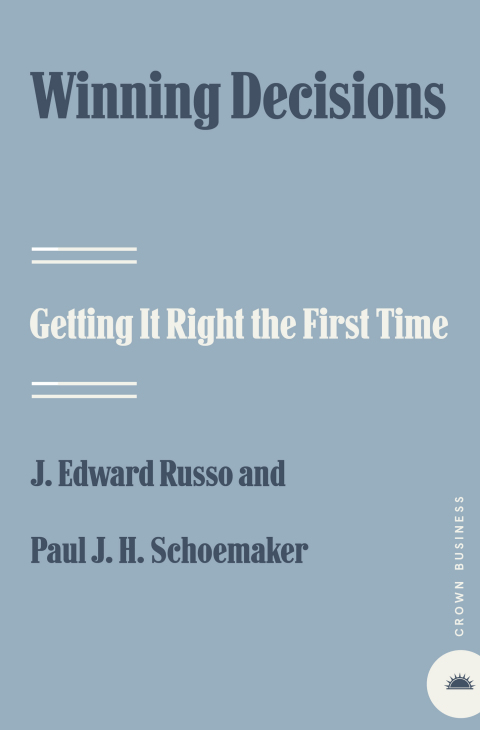 Cover image for book Winning Decisions