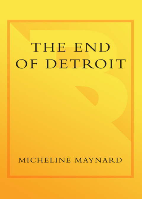 Cover image for book The End of Detroit