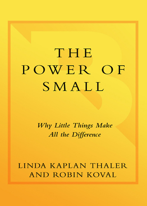 Cover image for book The Power of Small