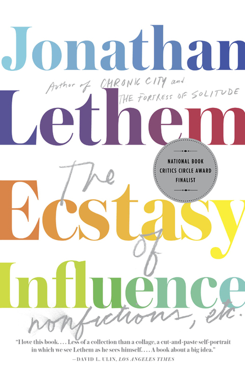 Cover image for book The Ecstasy of Influence