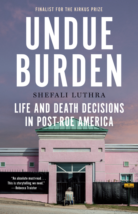 Cover image for book Undue Burden