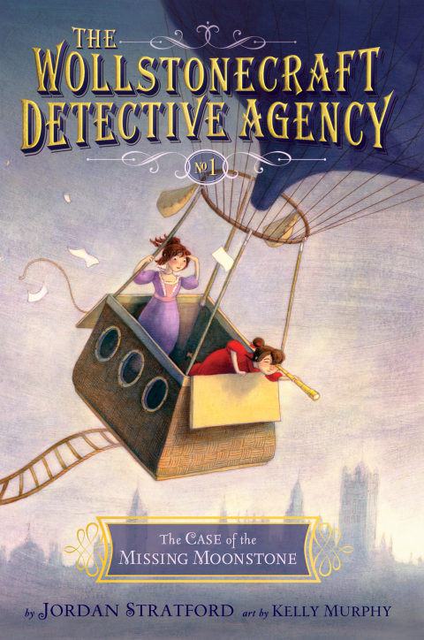 Cover image for book The Case of the Missing Moonstone (The Wollstonecraft Detective Agency, Book 1)