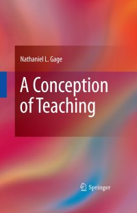 Cover image: A Conception of Teaching 9780387094458