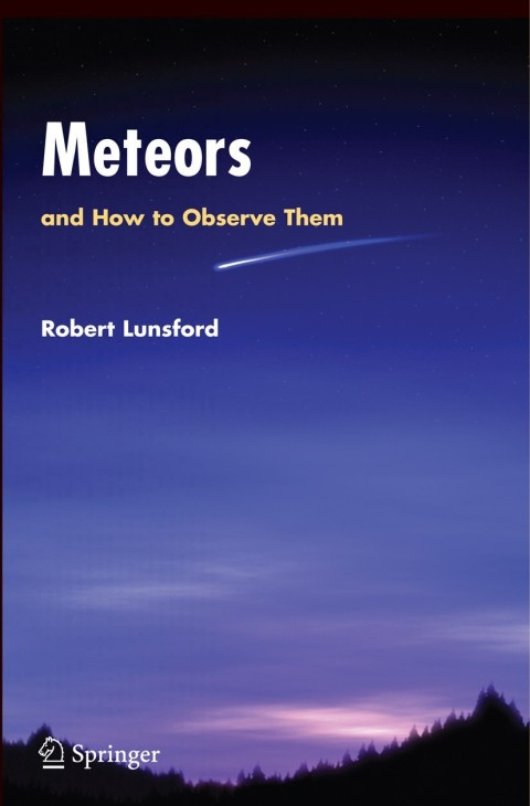 Cover image for book Meteors and How to Observe Them