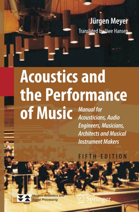 Cover image for book Acoustics and the Performance of Music