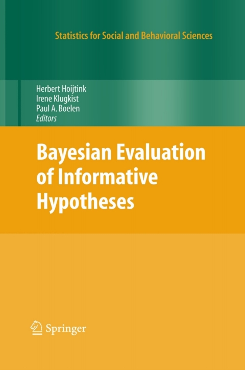 Cover image for book Bayesian Evaluation of Informative Hypotheses
