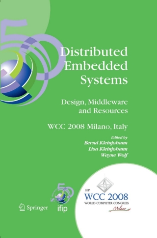 Distributed Embedded Systems: Design, Middleware and Resources