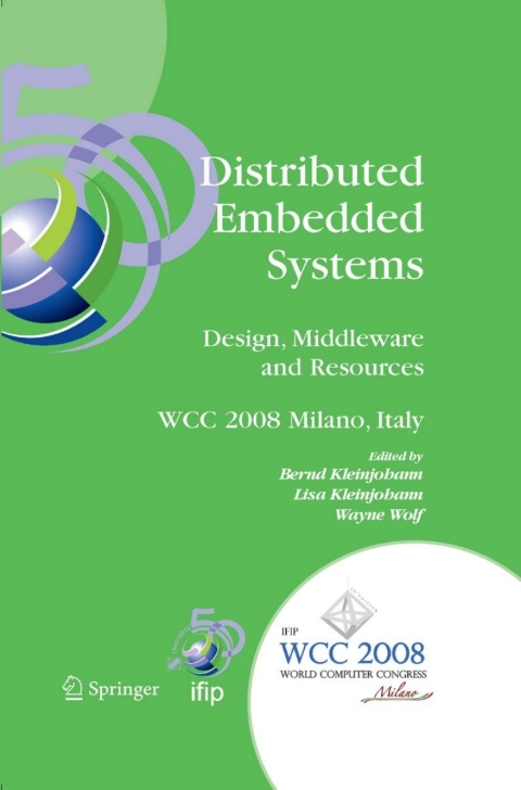 Cover image for book Distributed Embedded Systems: Design, Middleware and Resources
