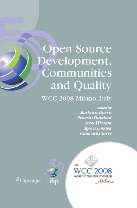 Cover image for book Open Source Development, Communities and Quality