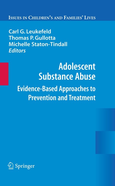 Cover image for book Adolescent Substance Abuse