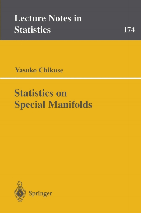 Cover image for book Statistics on Special Manifolds