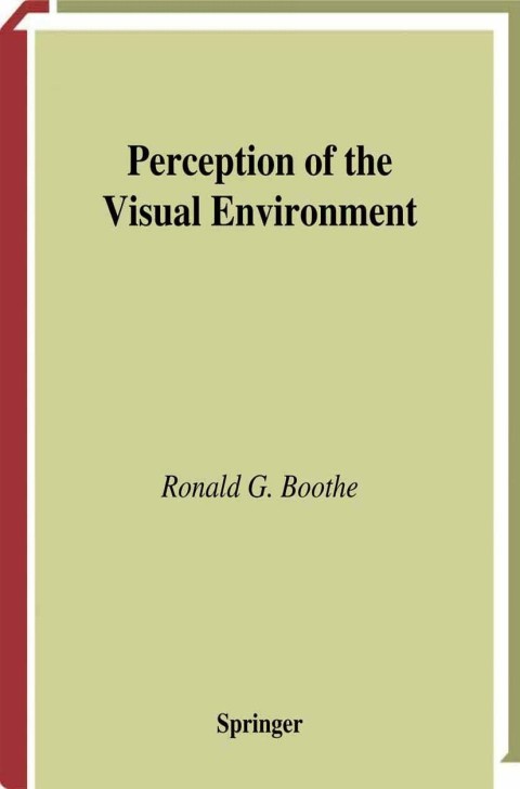 Cover image for book Perception of the Visual Environment