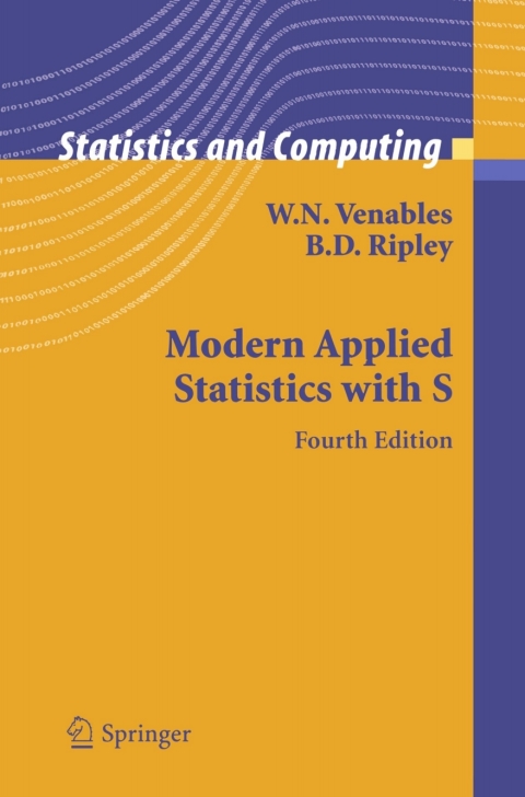 Cover image for book Modern Applied Statistics with S