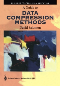 Cover image: A Guide to Data Compression Methods 9780387952604