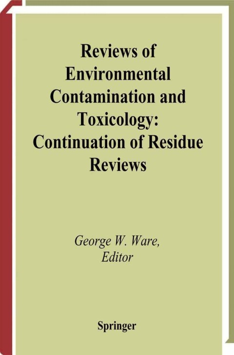 Cover image for book Reviews of Environmental Contamination and Toxicology