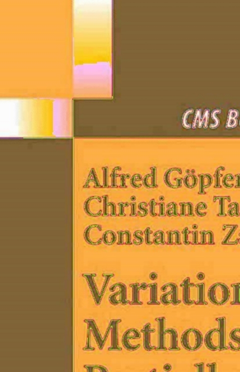 Cover image for book Variational Methods in Partially Ordered Spaces
