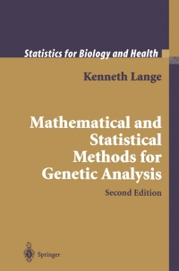 صورة الغلاف: Mathematical and Statistical Methods for Genetic Analysis 2nd edition 9780387953892